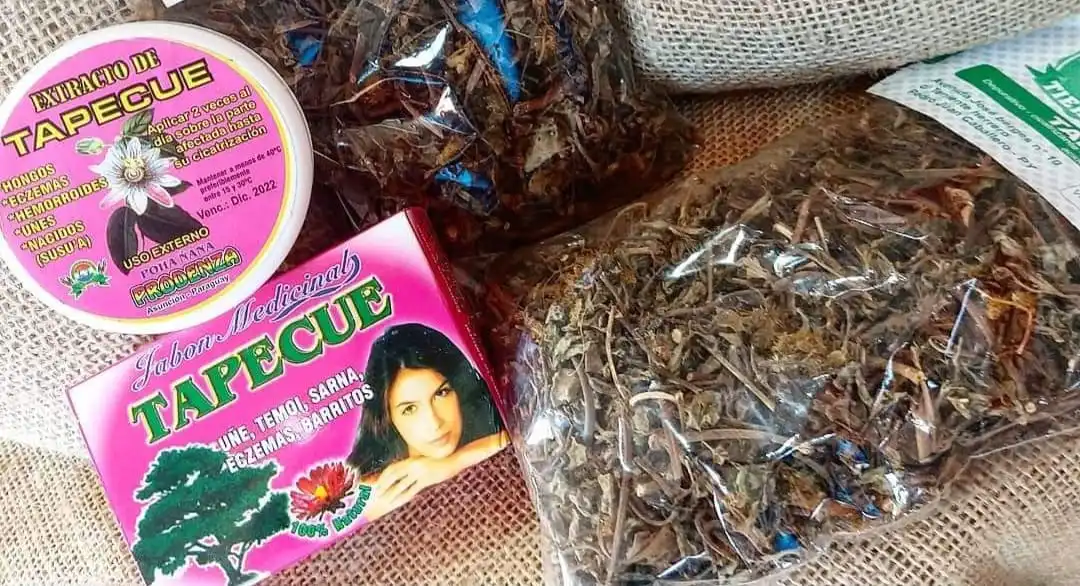 Produtos de Tapecue para problemas de pele.